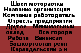 Швеи-мотористки › Название организации ­ Компания-работодатель › Отрасль предприятия ­ Другое › Минимальный оклад ­ 1 - Все города Работа » Вакансии   . Башкортостан респ.,Караидельский р-н